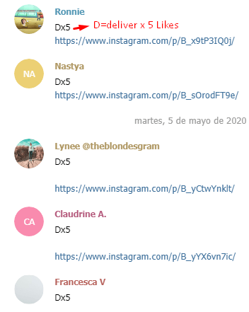 Grupos de Likes Instagram